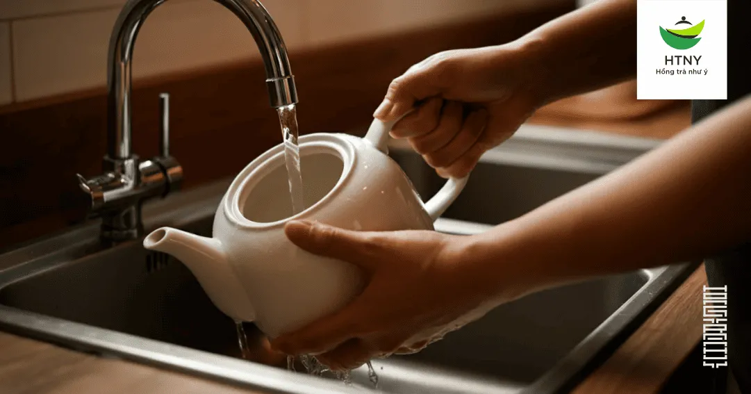 Cách vệ sinh và bảo dưỡng bình pha trà xanh