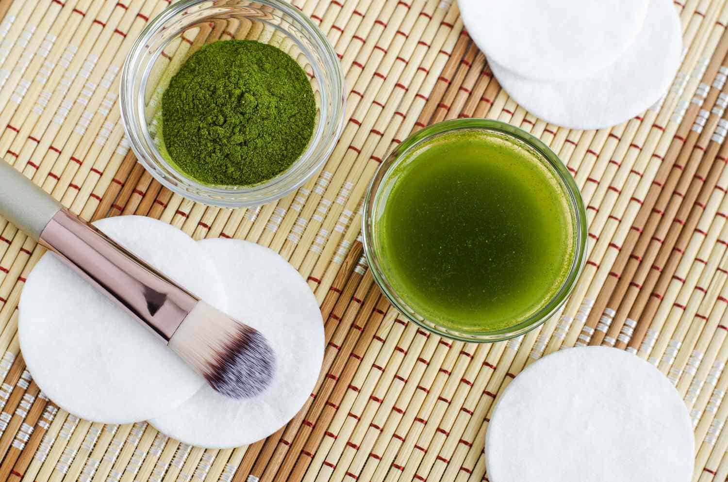 Công dụng của bột trà xanh trong làm đẹp