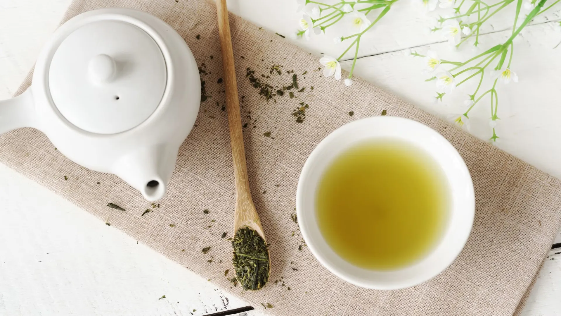 Cách uống trà xanh khô