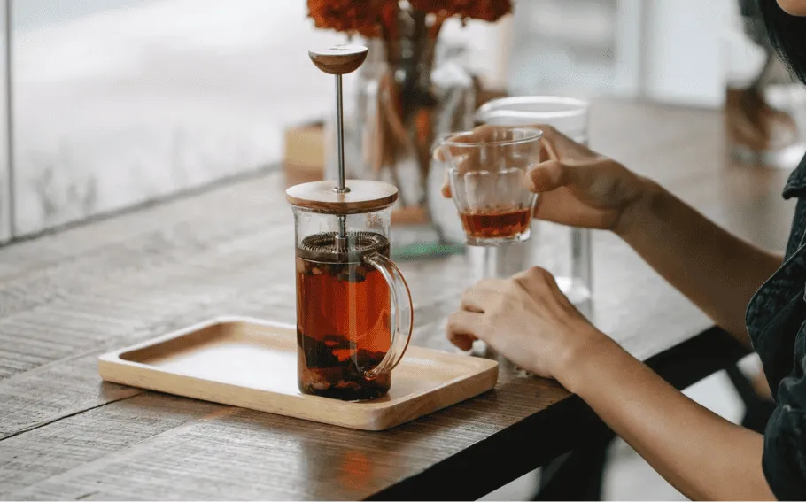 Cách pha trà ô long lạnh