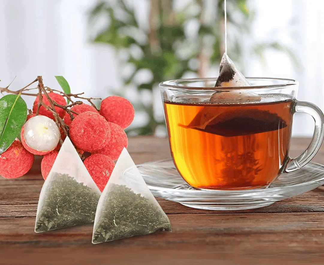 Cách pha trà ô long vải