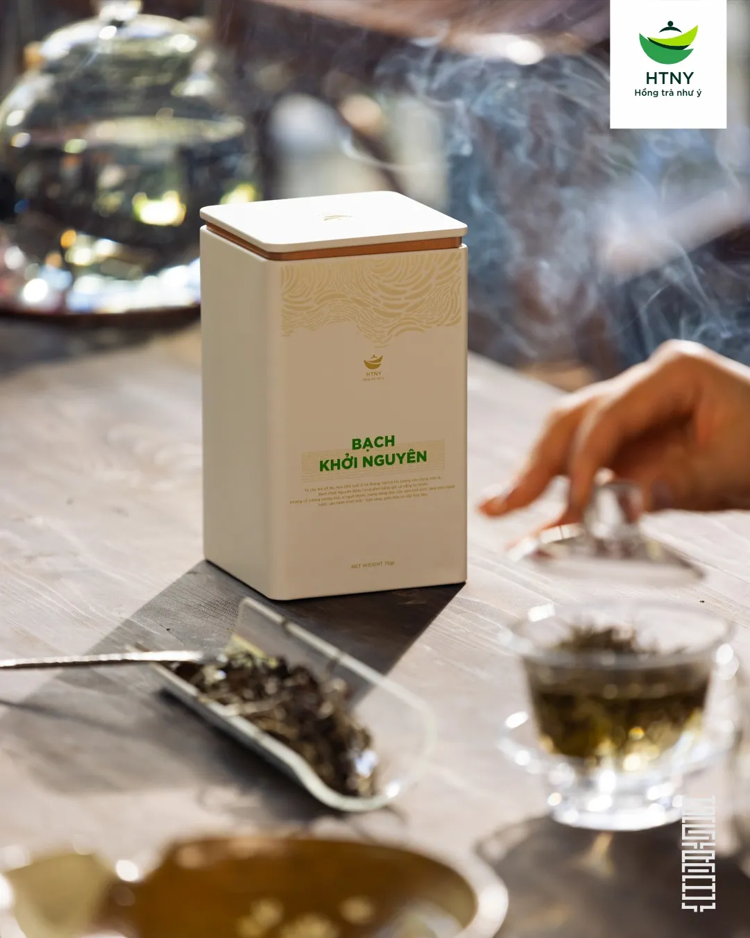 trà làm quà tặng