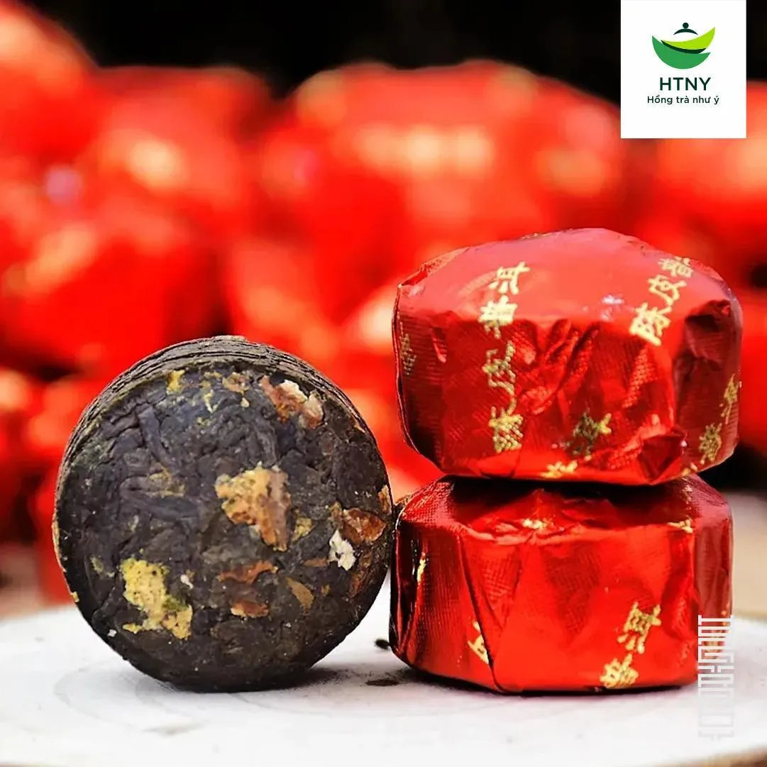 trà phổ nhĩ hoa cúc
