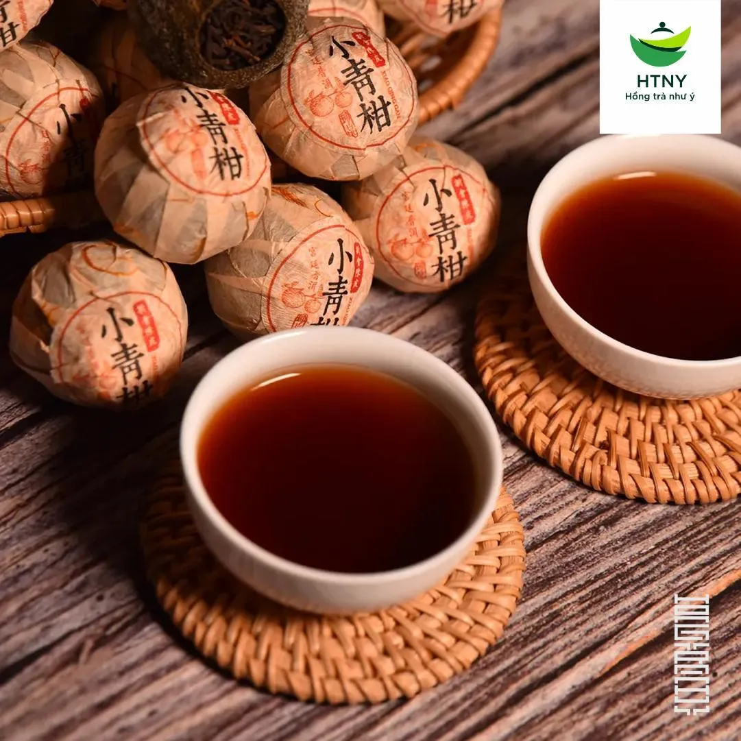 trà phổ nhĩ hoa cúc